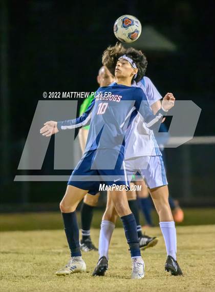 Thumbnail 2 in Overhills vs  Terry Sanford (All American Conference Tournament - Semi-Final) photogallery.