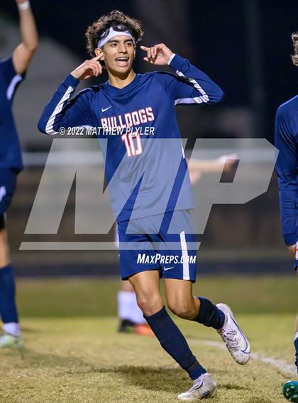 Thumbnail 2 in Overhills vs  Terry Sanford (All American Conference Tournament - Semi-Final) photogallery.