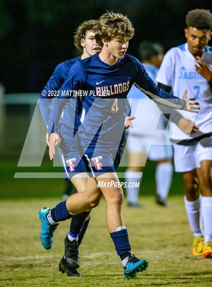 Thumbnail 1 in Overhills vs  Terry Sanford (All American Conference Tournament - Semi-Final) photogallery.