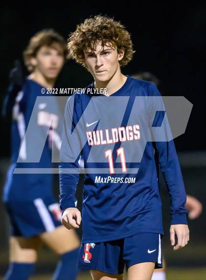 Thumbnail 2 in Overhills vs  Terry Sanford (All American Conference Tournament - Semi-Final) photogallery.