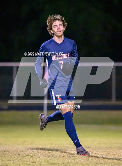 Thumbnail 3 in Overhills vs  Terry Sanford (All American Conference Tournament - Semi-Final) photogallery.