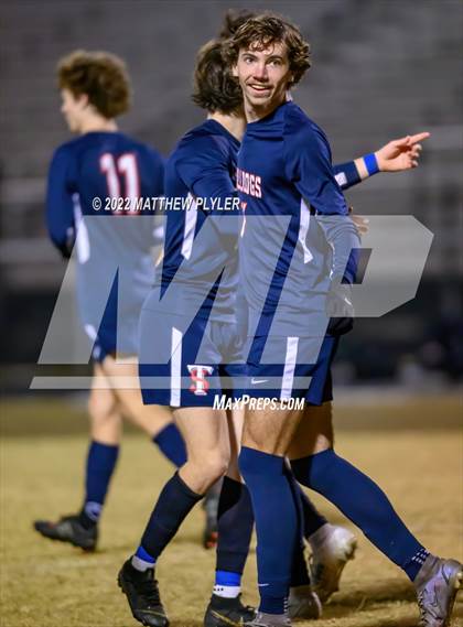 Thumbnail 2 in Overhills vs  Terry Sanford (All American Conference Tournament - Semi-Final) photogallery.