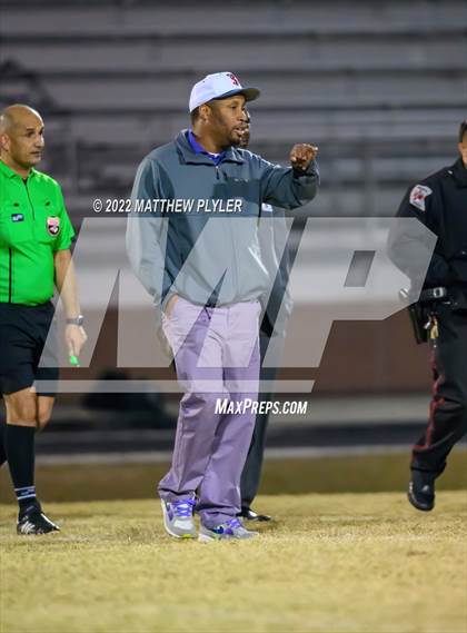 Thumbnail 3 in Overhills vs  Terry Sanford (All American Conference Tournament - Semi-Final) photogallery.