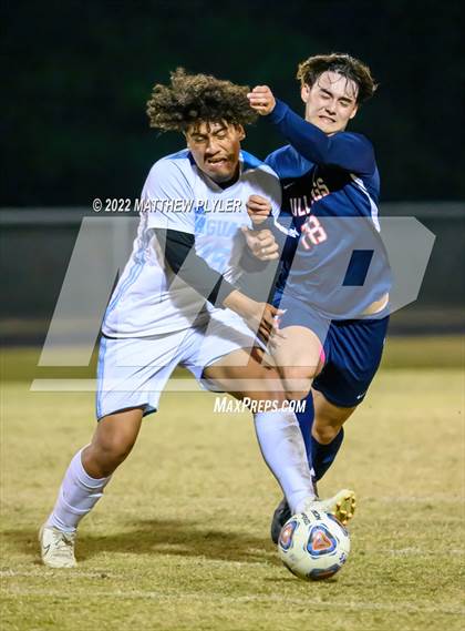 Thumbnail 2 in Overhills vs  Terry Sanford (All American Conference Tournament - Semi-Final) photogallery.