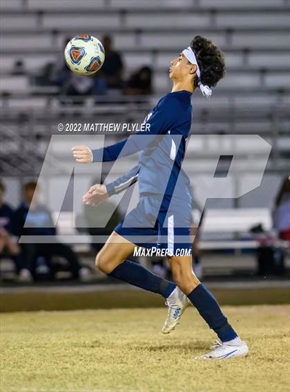Thumbnail 2 in Overhills vs  Terry Sanford (All American Conference Tournament - Semi-Final) photogallery.