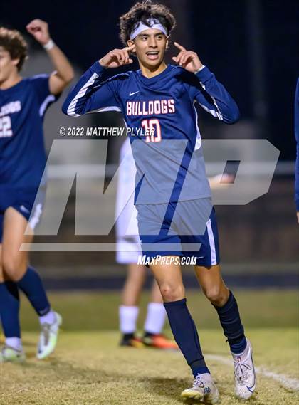 Thumbnail 1 in Overhills vs  Terry Sanford (All American Conference Tournament - Semi-Final) photogallery.