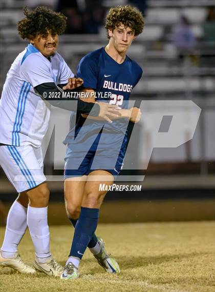Thumbnail 2 in Overhills vs  Terry Sanford (All American Conference Tournament - Semi-Final) photogallery.
