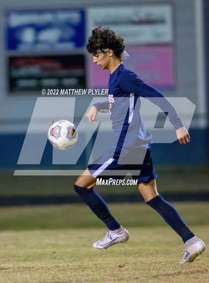 Thumbnail 2 in Overhills vs  Terry Sanford (All American Conference Tournament - Semi-Final) photogallery.