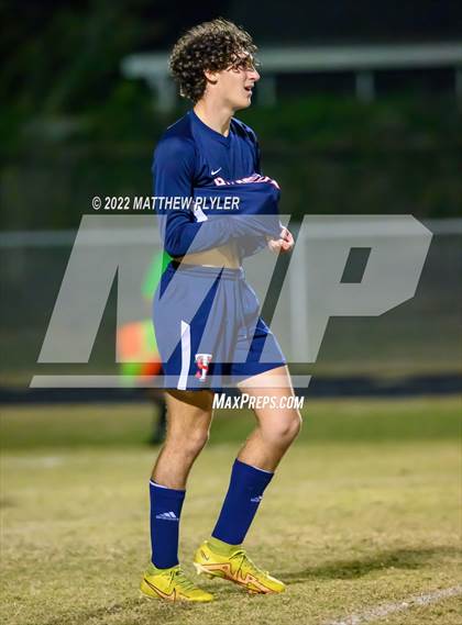 Thumbnail 2 in Overhills vs  Terry Sanford (All American Conference Tournament - Semi-Final) photogallery.