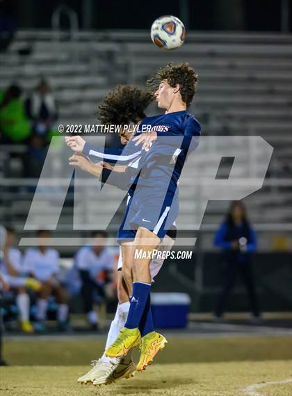 Thumbnail 2 in Overhills vs  Terry Sanford (All American Conference Tournament - Semi-Final) photogallery.