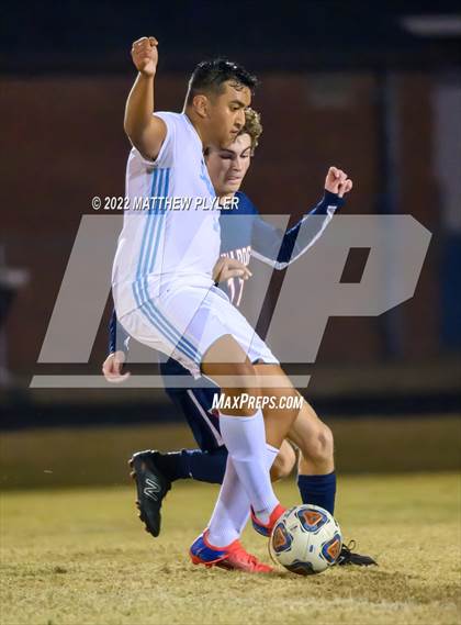Thumbnail 1 in Overhills vs  Terry Sanford (All American Conference Tournament - Semi-Final) photogallery.