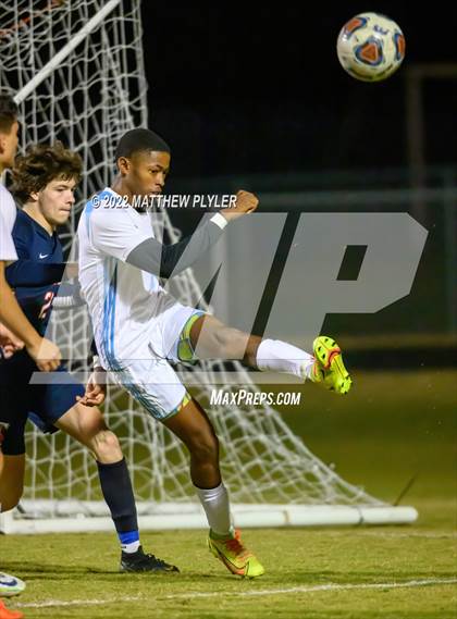 Thumbnail 2 in Overhills vs  Terry Sanford (All American Conference Tournament - Semi-Final) photogallery.