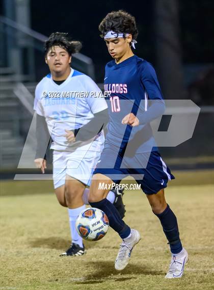 Thumbnail 1 in Overhills vs  Terry Sanford (All American Conference Tournament - Semi-Final) photogallery.