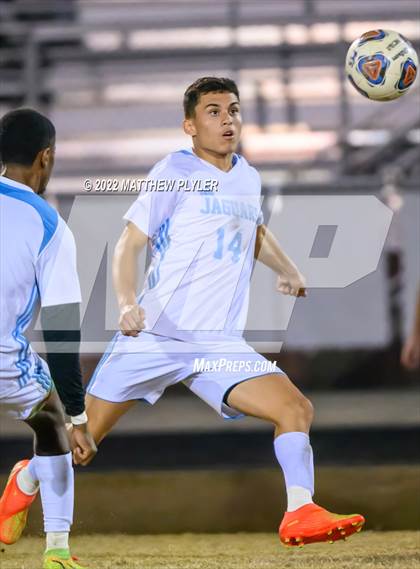 Thumbnail 2 in Overhills vs  Terry Sanford (All American Conference Tournament - Semi-Final) photogallery.