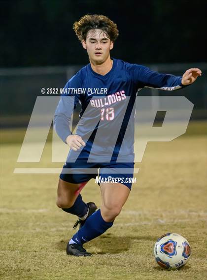 Thumbnail 3 in Overhills vs  Terry Sanford (All American Conference Tournament - Semi-Final) photogallery.