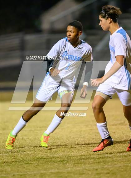 Thumbnail 2 in Overhills vs  Terry Sanford (All American Conference Tournament - Semi-Final) photogallery.