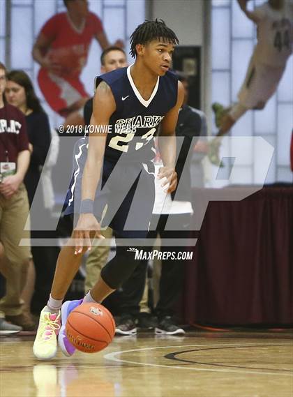 Thumbnail 2 in NSU University vs. Oak Hill Academy (Spalding Hoophall Classic) photogallery.