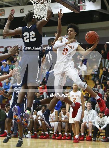 Thumbnail 2 in NSU University vs. Oak Hill Academy (Spalding Hoophall Classic) photogallery.