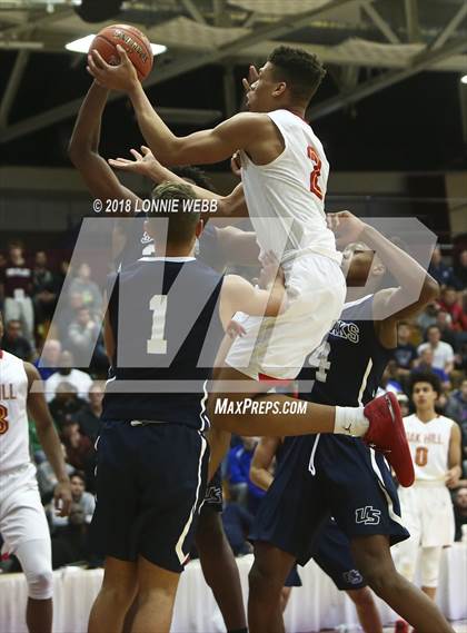 Thumbnail 1 in NSU University vs. Oak Hill Academy (Spalding Hoophall Classic) photogallery.