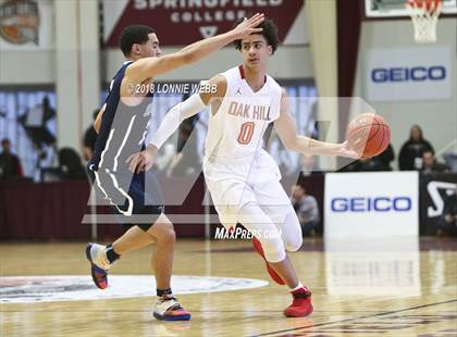Thumbnail 1 in NSU University vs. Oak Hill Academy (Spalding Hoophall Classic) photogallery.
