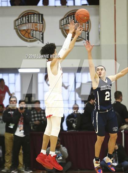 Thumbnail 2 in NSU University vs. Oak Hill Academy (Spalding Hoophall Classic) photogallery.