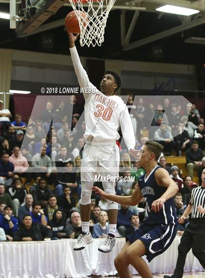 Thumbnail 2 in NSU University vs. Oak Hill Academy (Spalding Hoophall Classic) photogallery.