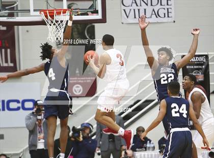 Thumbnail 1 in NSU University vs. Oak Hill Academy (Spalding Hoophall Classic) photogallery.
