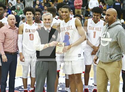 Thumbnail 3 in NSU University vs. Oak Hill Academy (Spalding Hoophall Classic) photogallery.