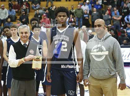 Thumbnail 1 in NSU University vs. Oak Hill Academy (Spalding Hoophall Classic) photogallery.