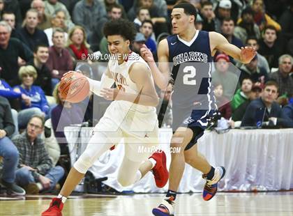 Thumbnail 2 in NSU University vs. Oak Hill Academy (Spalding Hoophall Classic) photogallery.