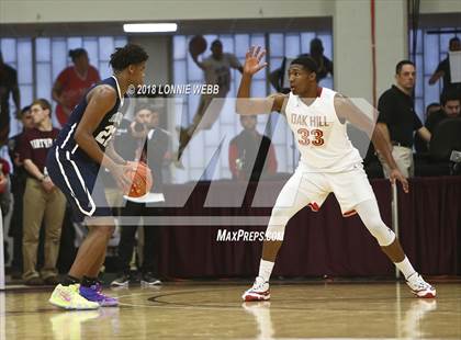 Thumbnail 1 in NSU University vs. Oak Hill Academy (Spalding Hoophall Classic) photogallery.