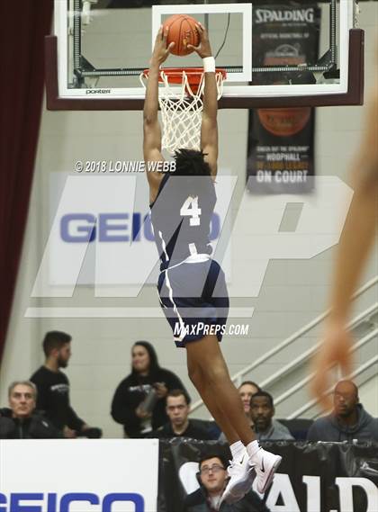 Thumbnail 1 in NSU University vs. Oak Hill Academy (Spalding Hoophall Classic) photogallery.