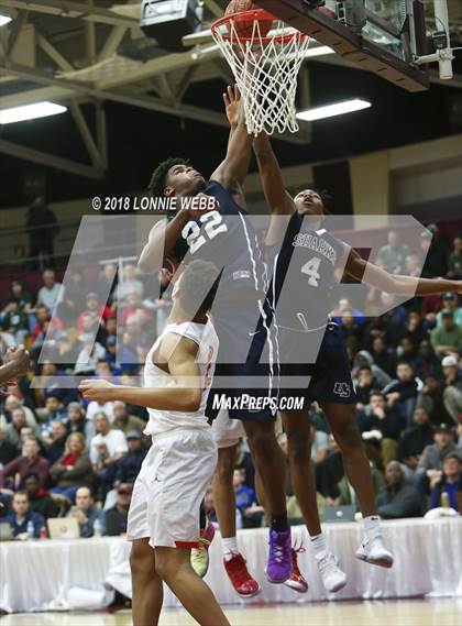 Thumbnail 3 in NSU University vs. Oak Hill Academy (Spalding Hoophall Classic) photogallery.