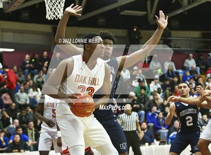 Thumbnail 2 in NSU University vs. Oak Hill Academy (Spalding Hoophall Classic) photogallery.