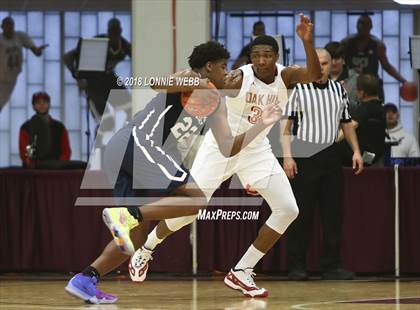 Thumbnail 1 in NSU University vs. Oak Hill Academy (Spalding Hoophall Classic) photogallery.