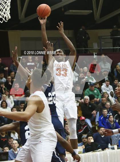 Thumbnail 3 in NSU University vs. Oak Hill Academy (Spalding Hoophall Classic) photogallery.