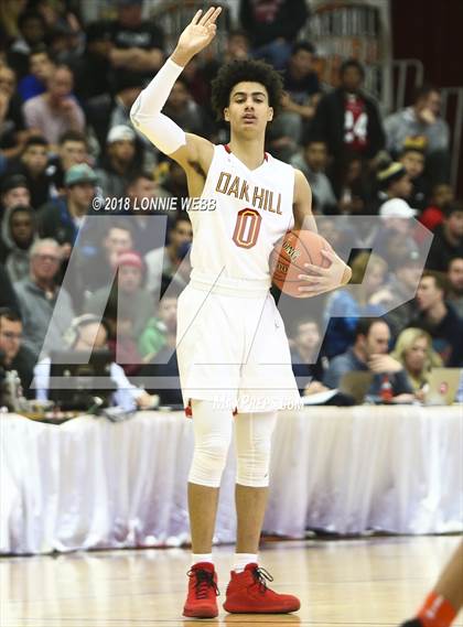 Thumbnail 3 in NSU University vs. Oak Hill Academy (Spalding Hoophall Classic) photogallery.