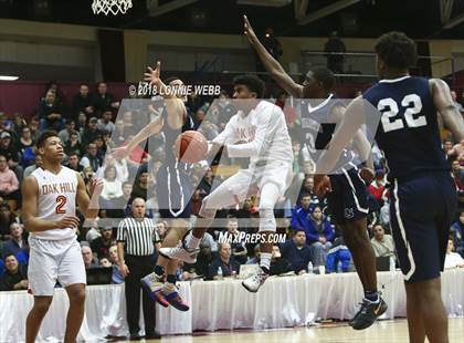 Thumbnail 2 in NSU University vs. Oak Hill Academy (Spalding Hoophall Classic) photogallery.