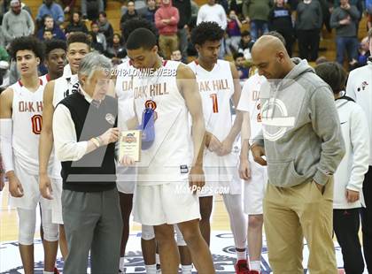 Thumbnail 2 in NSU University vs. Oak Hill Academy (Spalding Hoophall Classic) photogallery.