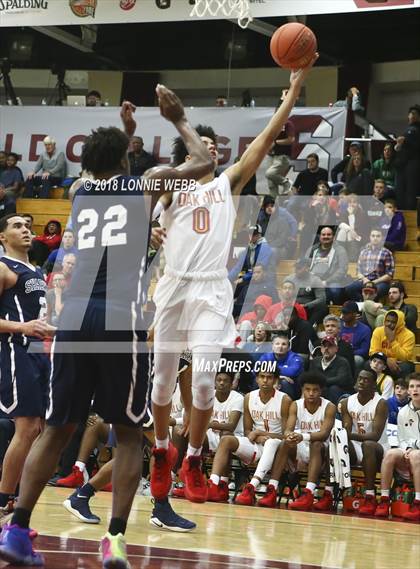 Thumbnail 1 in NSU University vs. Oak Hill Academy (Spalding Hoophall Classic) photogallery.