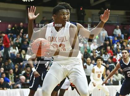 Thumbnail 2 in NSU University vs. Oak Hill Academy (Spalding Hoophall Classic) photogallery.