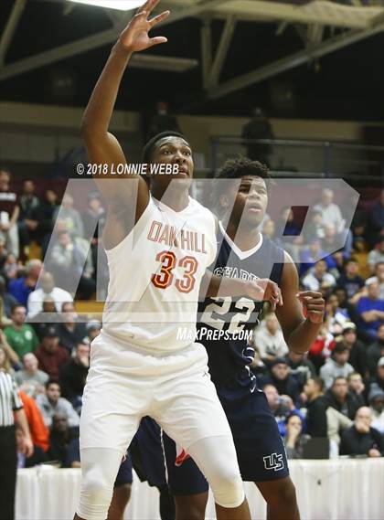 Thumbnail 3 in NSU University vs. Oak Hill Academy (Spalding Hoophall Classic) photogallery.
