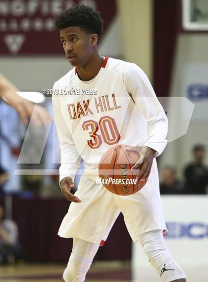 Thumbnail 1 in NSU University vs. Oak Hill Academy (Spalding Hoophall Classic) photogallery.