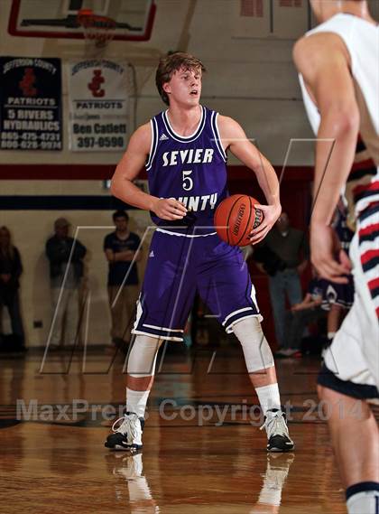 Thumbnail 1 in Sevier County @ Jefferson County (TSSAA D2-AAA District Finals) photogallery.