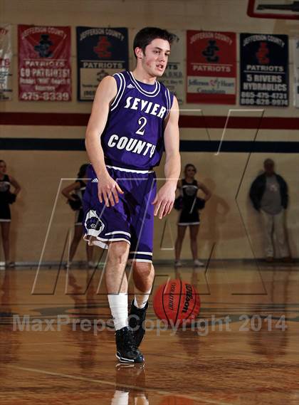 Thumbnail 3 in Sevier County @ Jefferson County (TSSAA D2-AAA District Finals) photogallery.