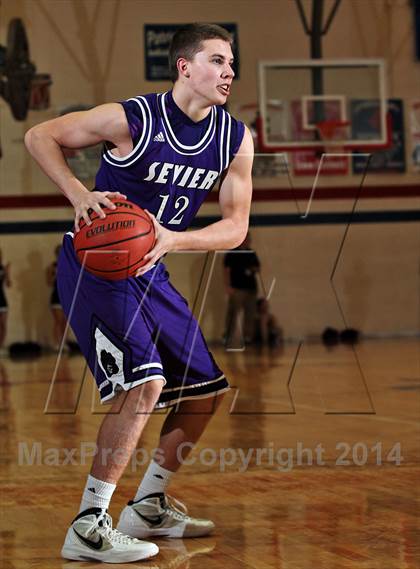 Thumbnail 3 in Sevier County @ Jefferson County (TSSAA D2-AAA District Finals) photogallery.
