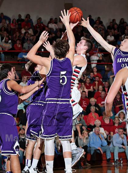 Thumbnail 3 in Sevier County @ Jefferson County (TSSAA D2-AAA District Finals) photogallery.