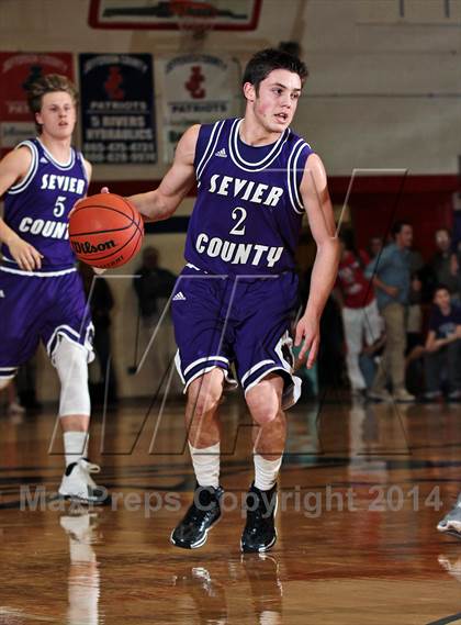 Thumbnail 1 in Sevier County @ Jefferson County (TSSAA D2-AAA District Finals) photogallery.