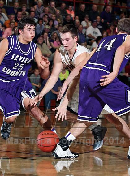 Thumbnail 1 in Sevier County @ Jefferson County (TSSAA D2-AAA District Finals) photogallery.
