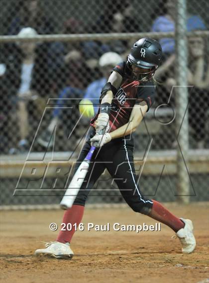 Thumbnail 1 in Desert Ridge vs Pinnacle (Desert Mountain Softball Invitational)  photogallery.